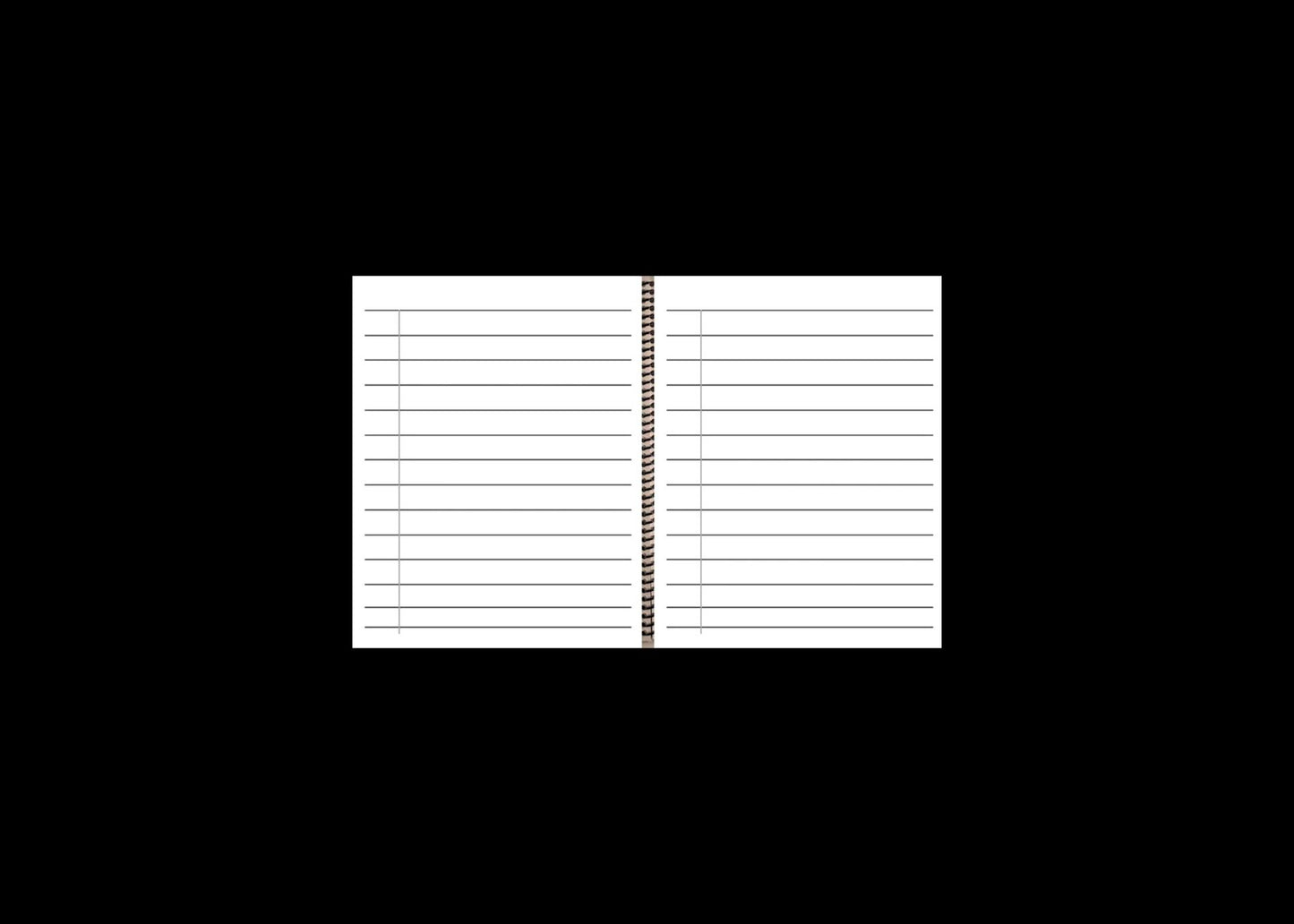 Jumbo Large Print Wide-line Notebook | 15 pages double sided
